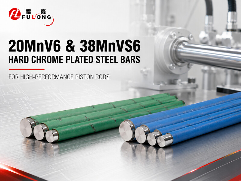 Why Are 20MnV6 and 38MnVS6 Hard Chrome Plated Steel Bars Used for High-Performance Piston Rods?