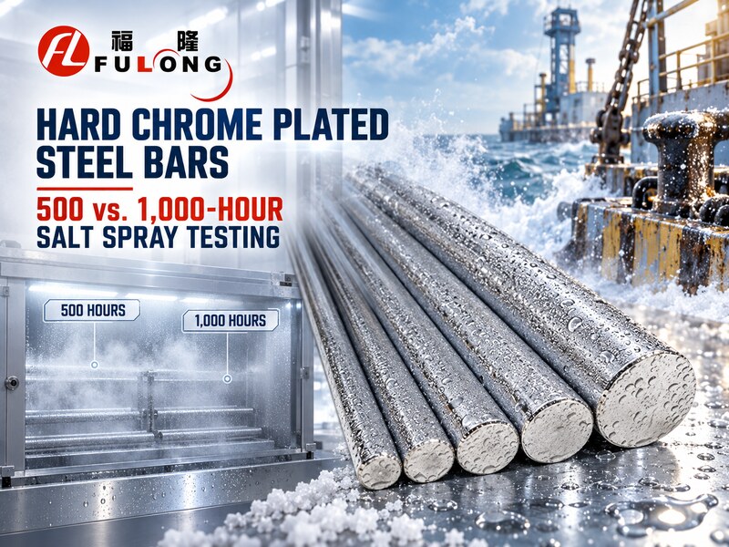 Hard Chrome Plated Steel Bars: 500- vs. 1,000-Hour Salt Spray Testing—Which Does Your Application Need?